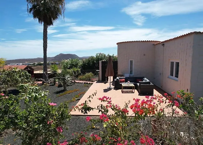 Doce Palmeras, Stunning In Beautiful Gardens La Oliva